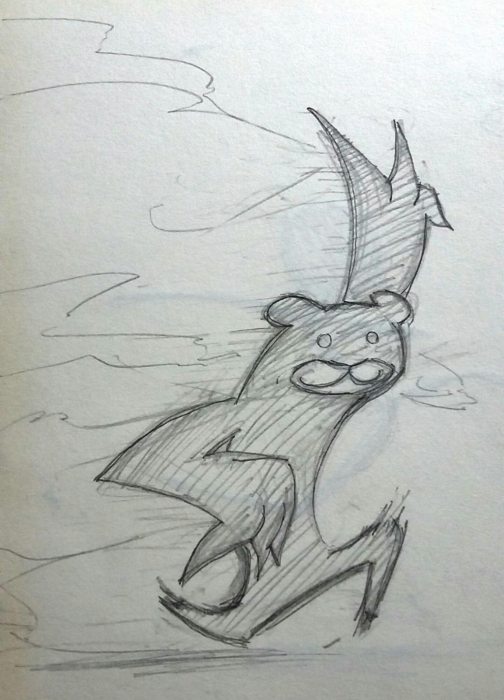 doodle - The Cat battle - Assassin bear