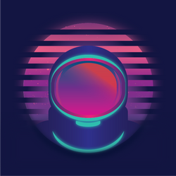 Astronaut synthwave verion