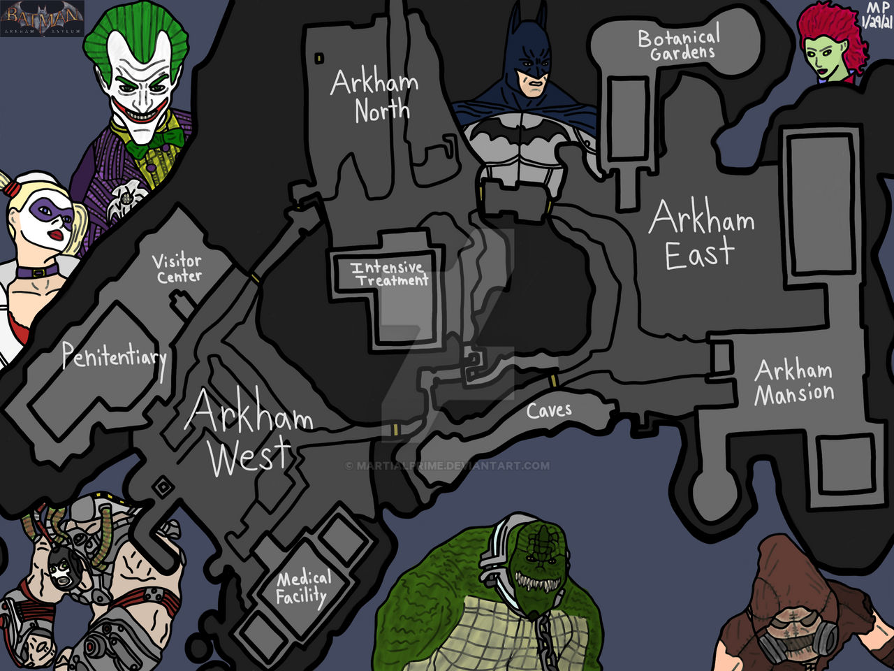 Batman: Arkham Asylum by MartialPrime on DeviantArt