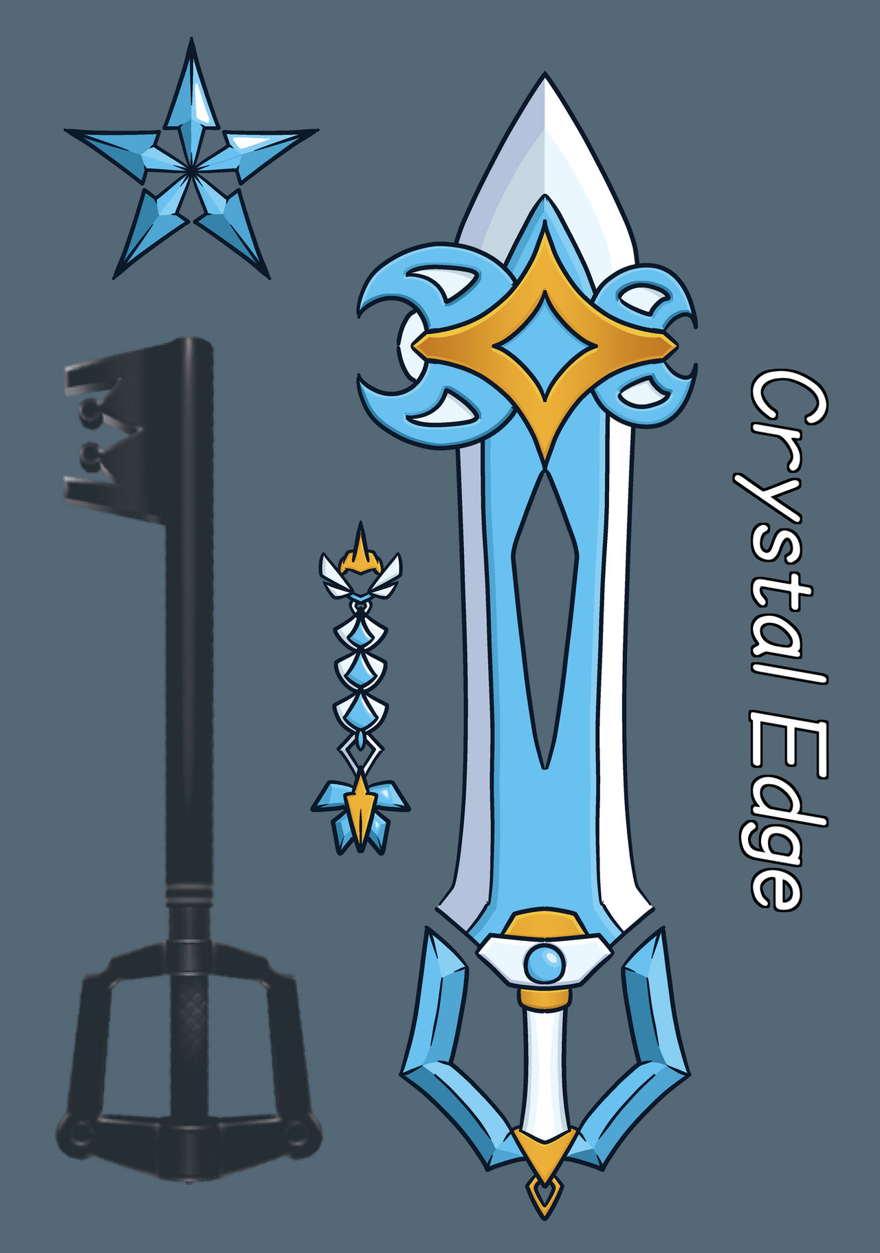Crystal Edge Crystal Edge Remade by Craft-Mesa on DeviantArt
