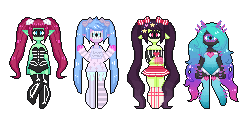 [trade] - ObsceneBarbie [pixel dolls 2/2]