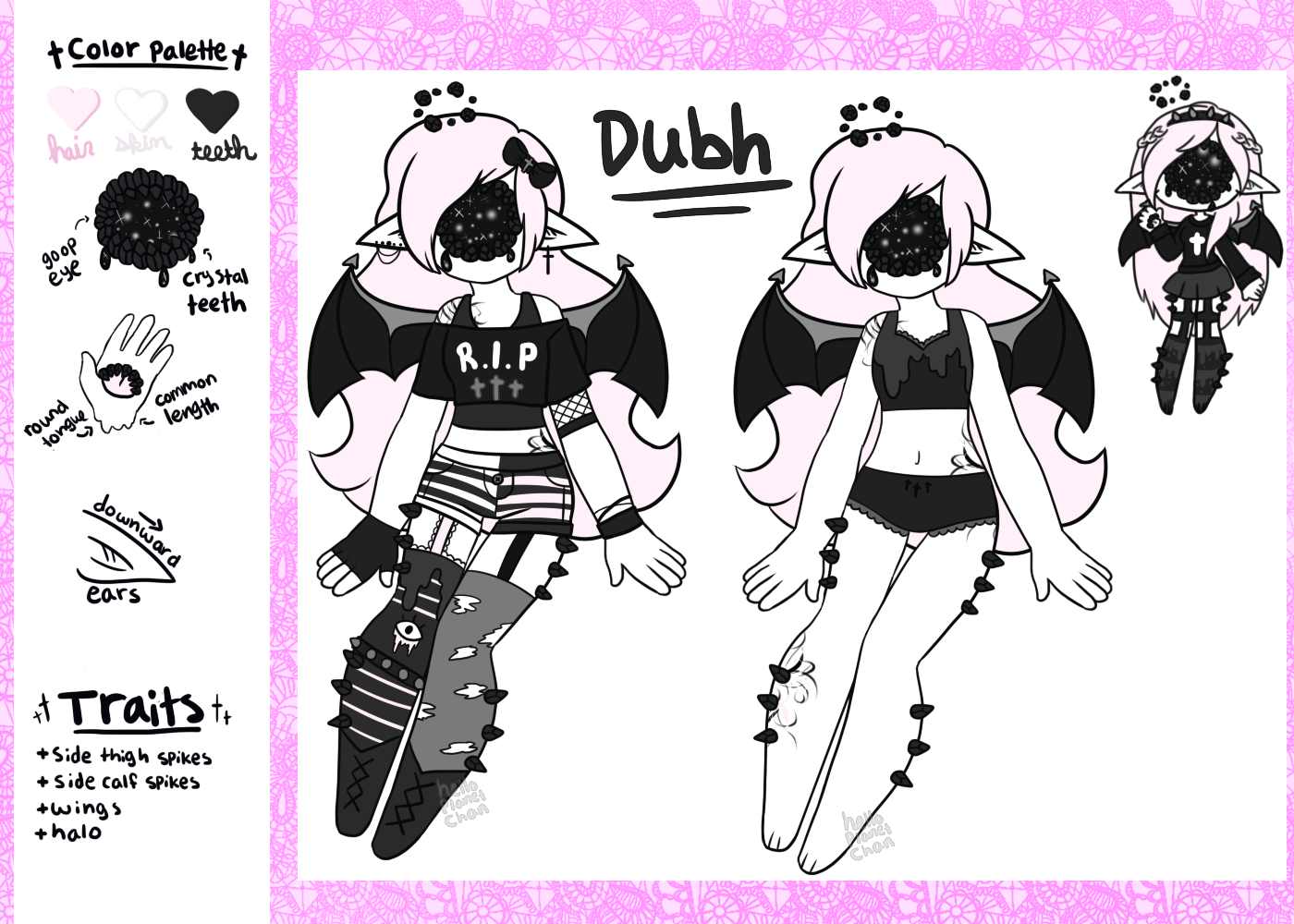 [ Dubh Ref sheet ]