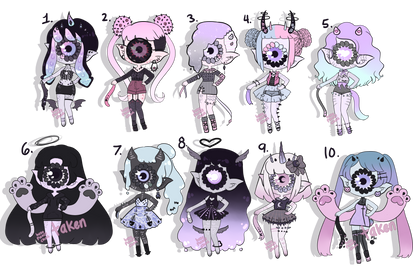 Pastel Goth Xynthii [closed]