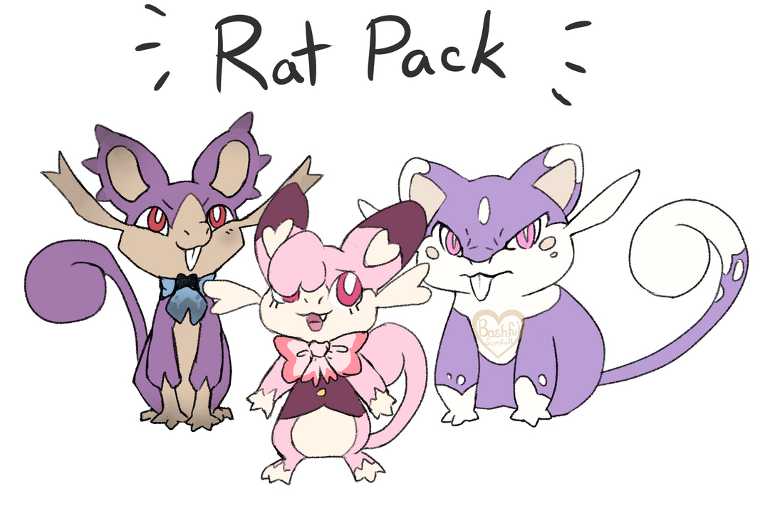 Rat Pack by BashfulSunfall on DeviantArt
