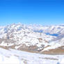 La Grande Motte Glacier Tignes France Mt Blanc