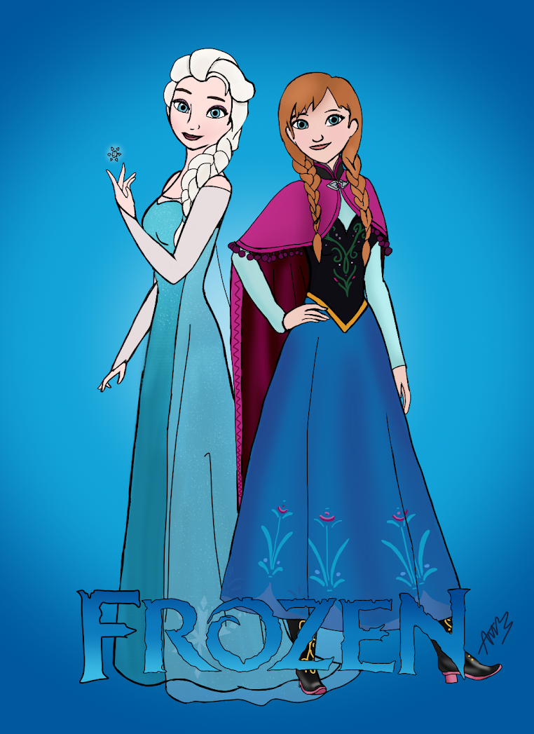 Frozen Digital by DaAlphaWolfe13 on DeviantArt