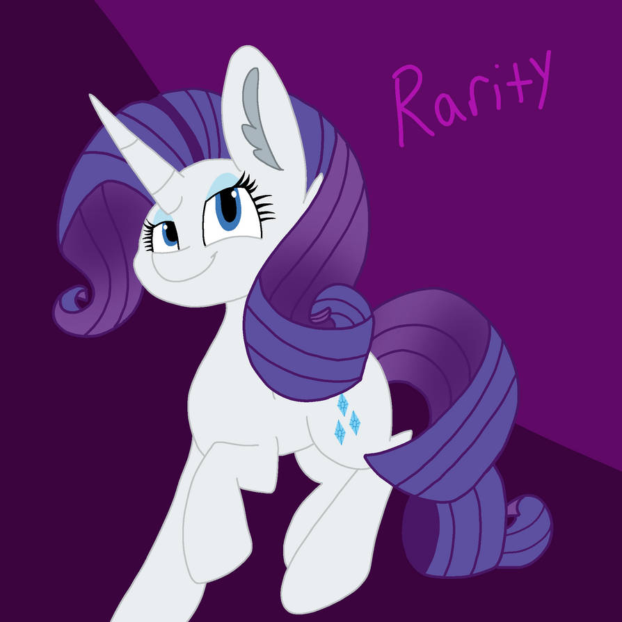 Rarity from My Little Pony by GrellSutcliffBreanna on DeviantArt