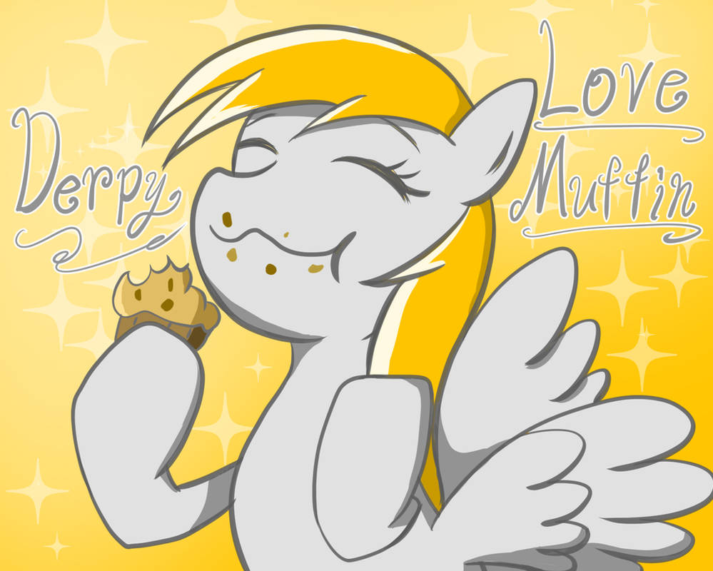 Derpy Love Derpy Love Muffin by GARAMMASARA on DeviantArt