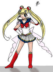 Super Sailor Moon in color