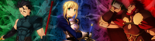 Fate/Zero - Signature - Saber, Rider and Lancer