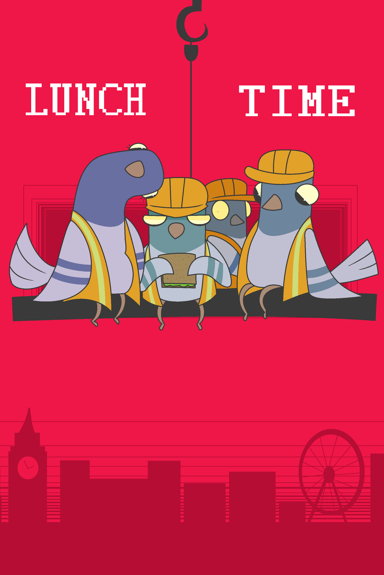 Project Lunchtime LUNCH TIME (Poster) by MiaMinks on DeviantArt