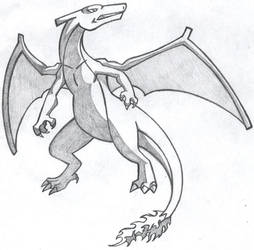 Charizard, Uncolored