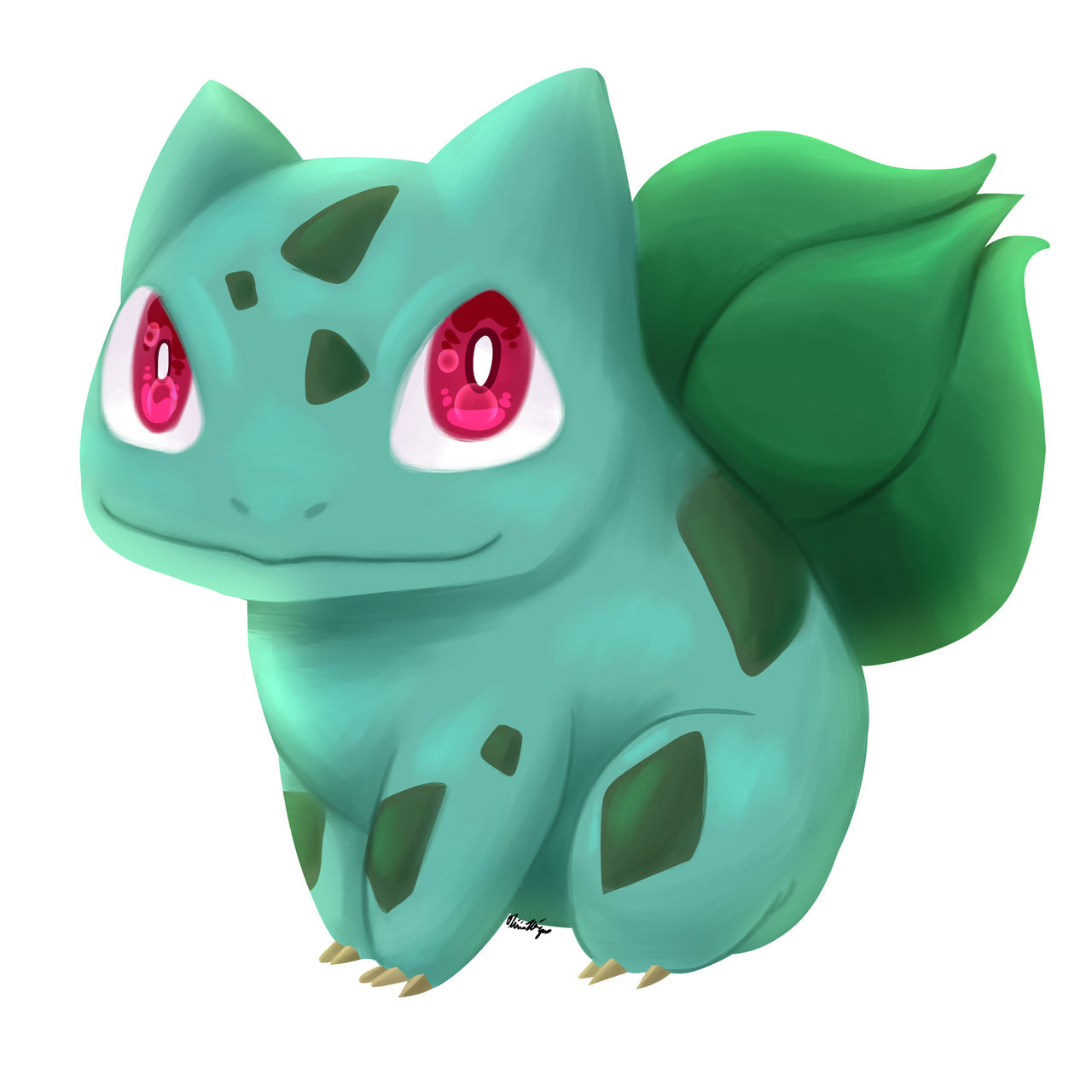 Bulbasaur Written Bulbasaur by QueenofGeekiness on DeviantArt