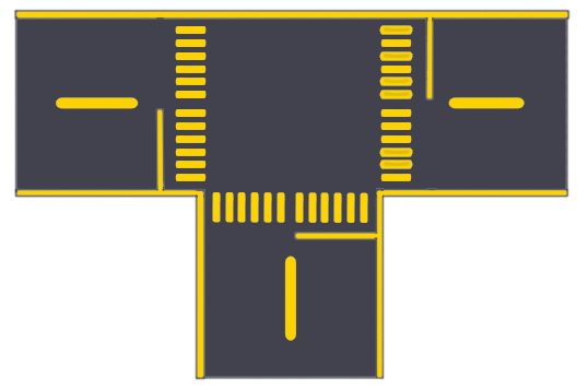Road 3 Way Intersection by Codex-of-Memory on DeviantArt
