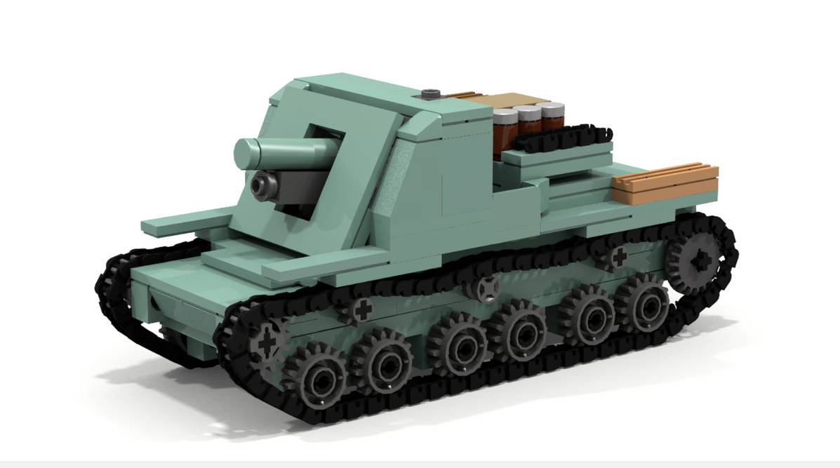 Lego 80-cm Kanone(E) Dora L40-6 by Pegasus047 on DeviantArt