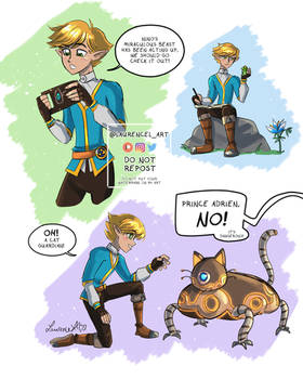 ML Zelda Botw AU Adrien