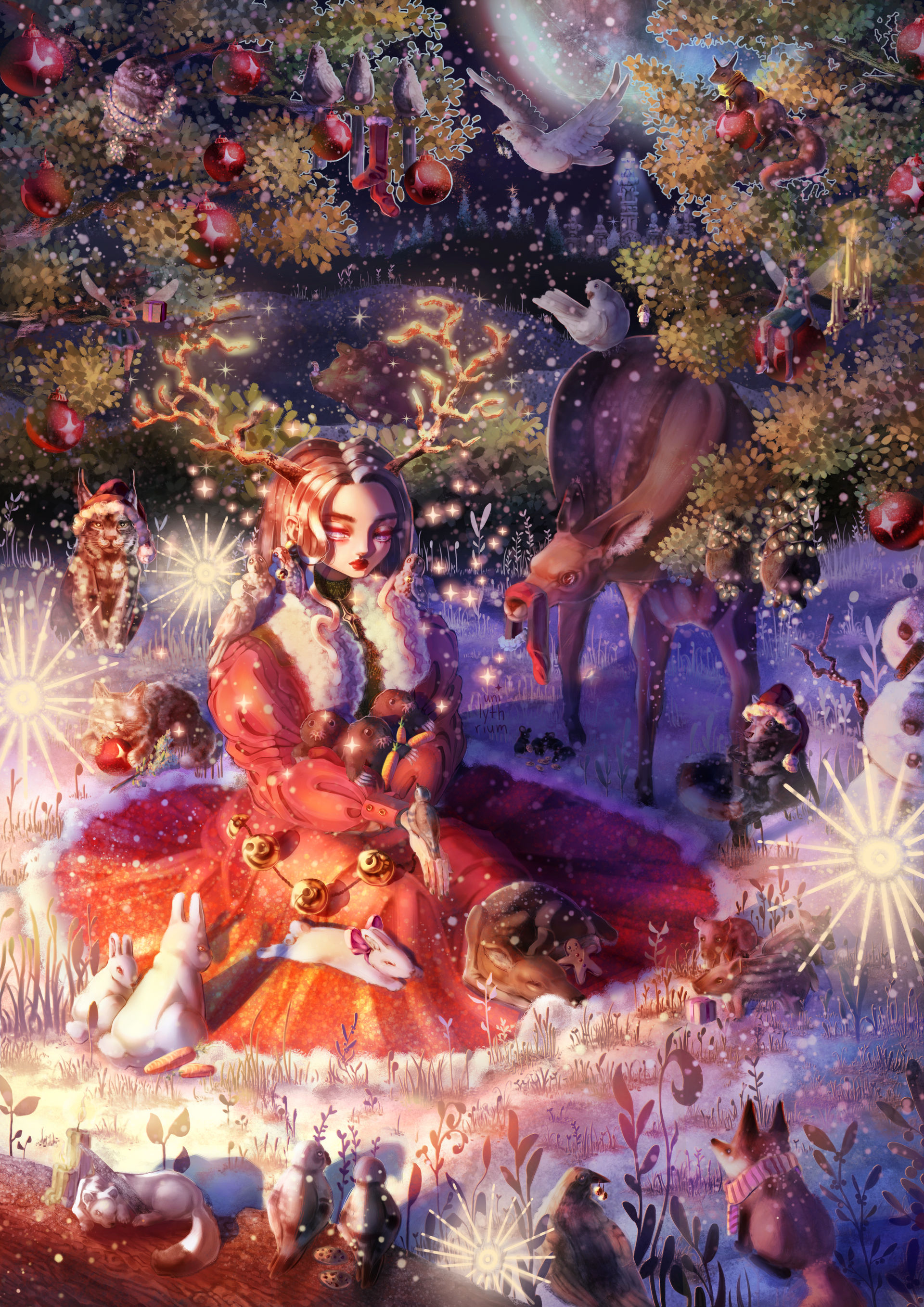 Christkind Deviantart Christmas Spirit by unilythrium on DeviantArt