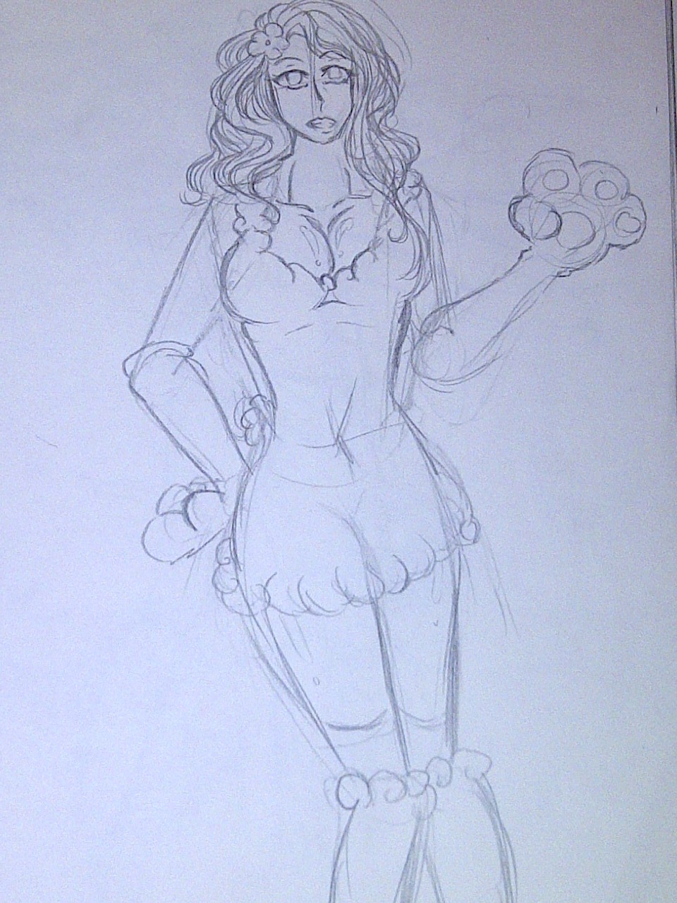 Sketchvemberday 01: Human! Fem! Kuma