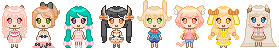 pixel avatars batch