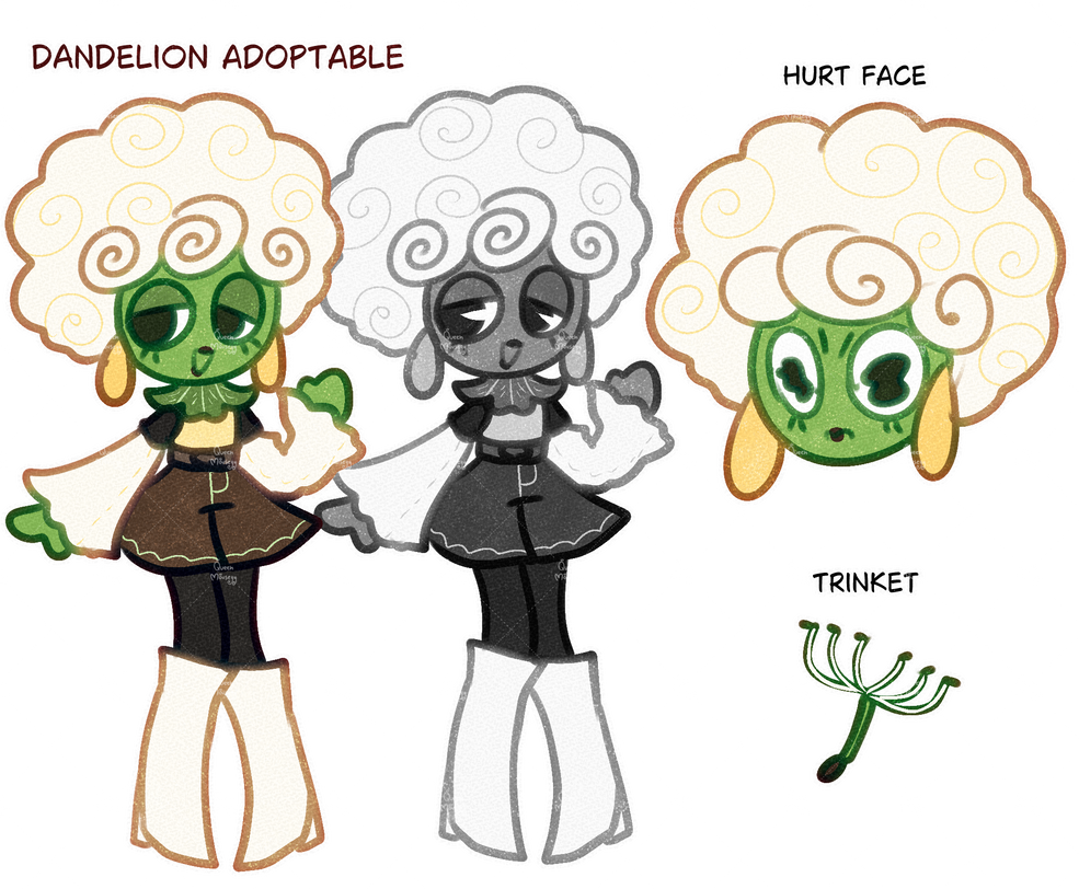 Dandelion (OPEN DANDY'S WORLD ADOPT) by mouseyysmileyy on DeviantArt