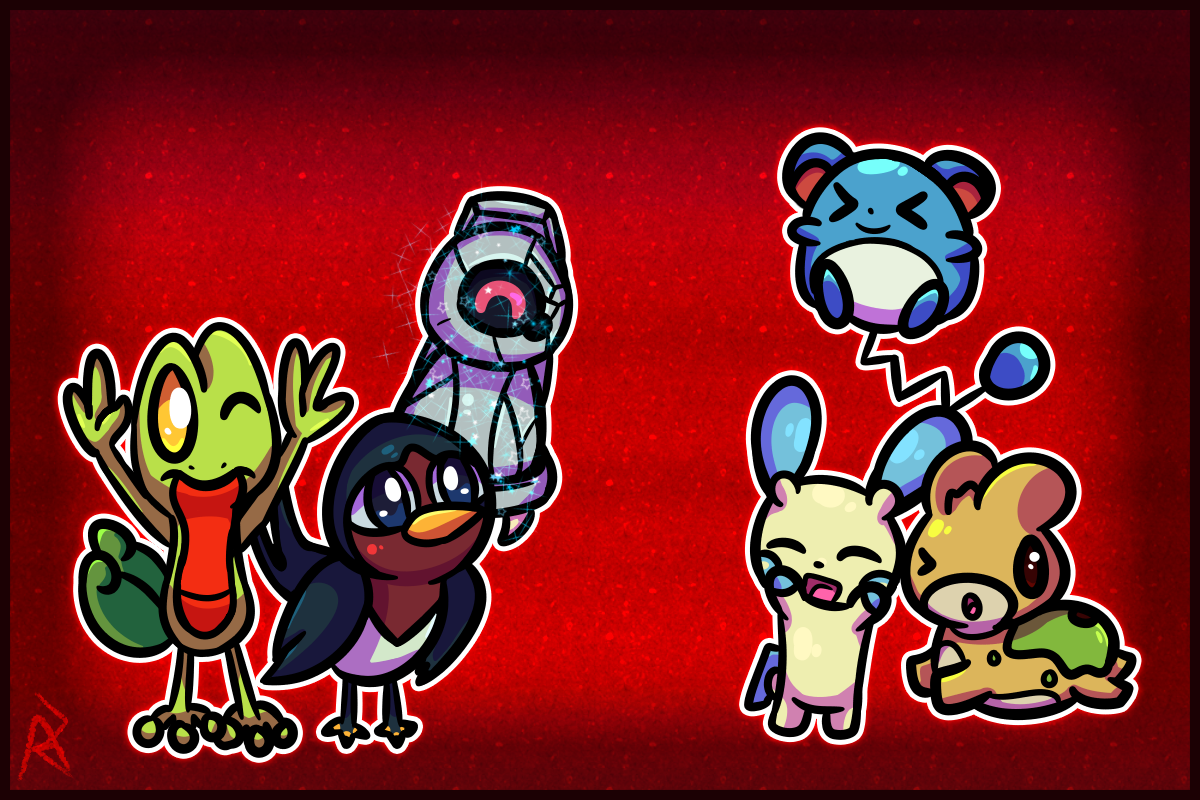 Pokemon Omega Ruby Team cuties