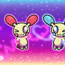 Chibi Plusle + Minun