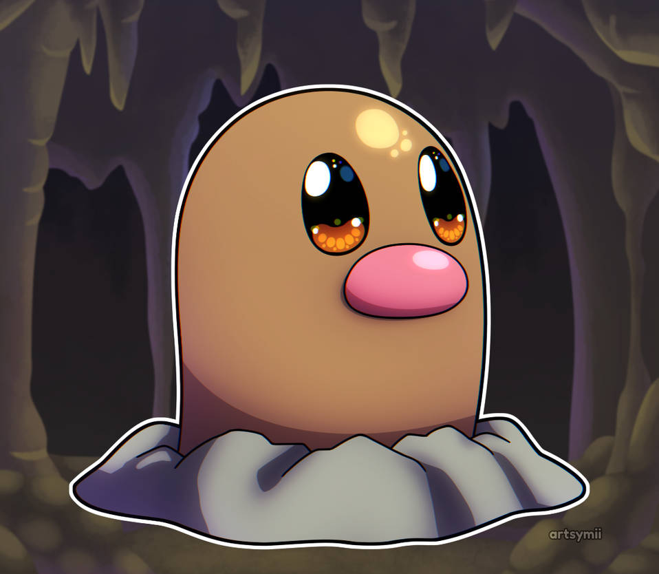 Cute Diglit Chibi Diglett by xartsymiix on DeviantArt