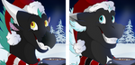 Tharion and Deflon xmas icons2 by Cameo647