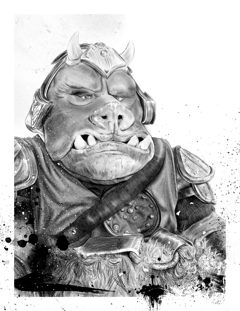 Sad Gamorrean guard