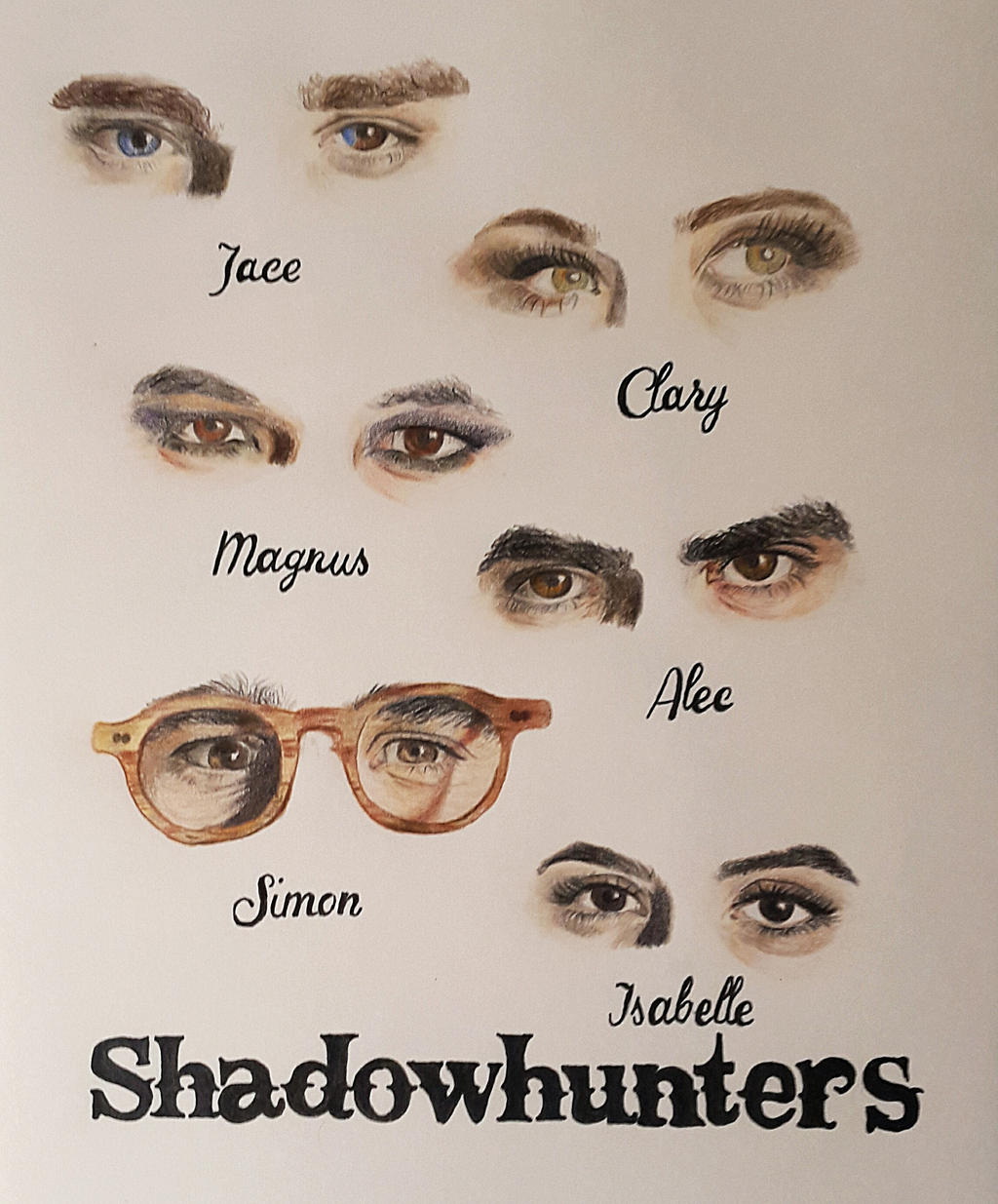 Shadowhunter Colors Shadowhunters fanart by ThresaDory on DeviantArt