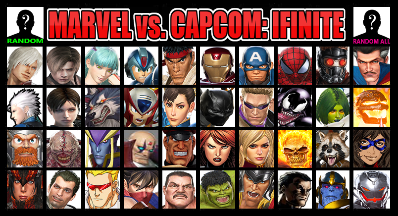 Mvcu Roster MvCI (How three people improved the roster) by ARCGaming91 on DeviantArt