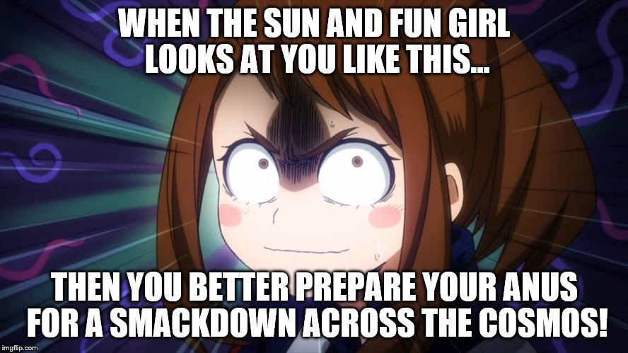 Ảnh chế meme Ochaco Uraraka cười ra nước mắt mỗi ngày 16 Ochaco Uraraka meme (2) by ARCGaming91 on DeviantArt