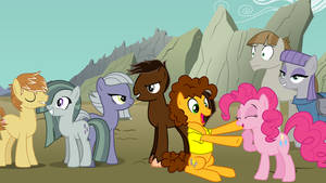 The Pie Sisters and their colt friends