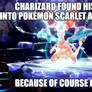 Charizard in Scarlet and Violet