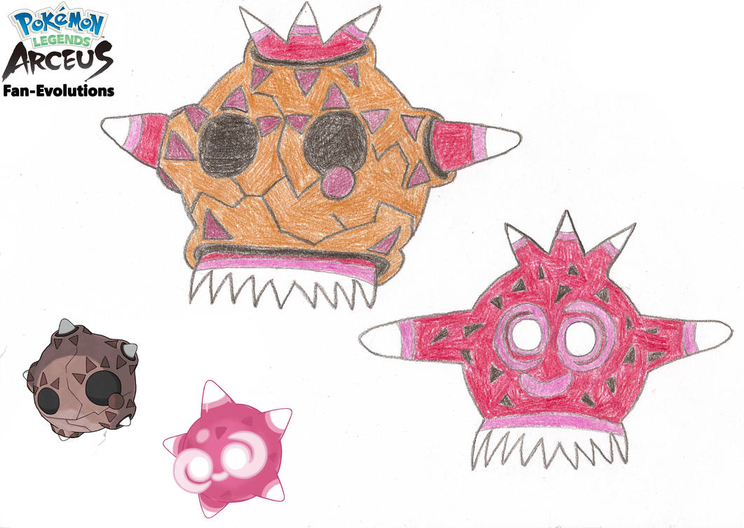 Minior Evolution Method Pokemon Legends Fan-Evolutions: Minior by ARCGaming91 on DeviantArt