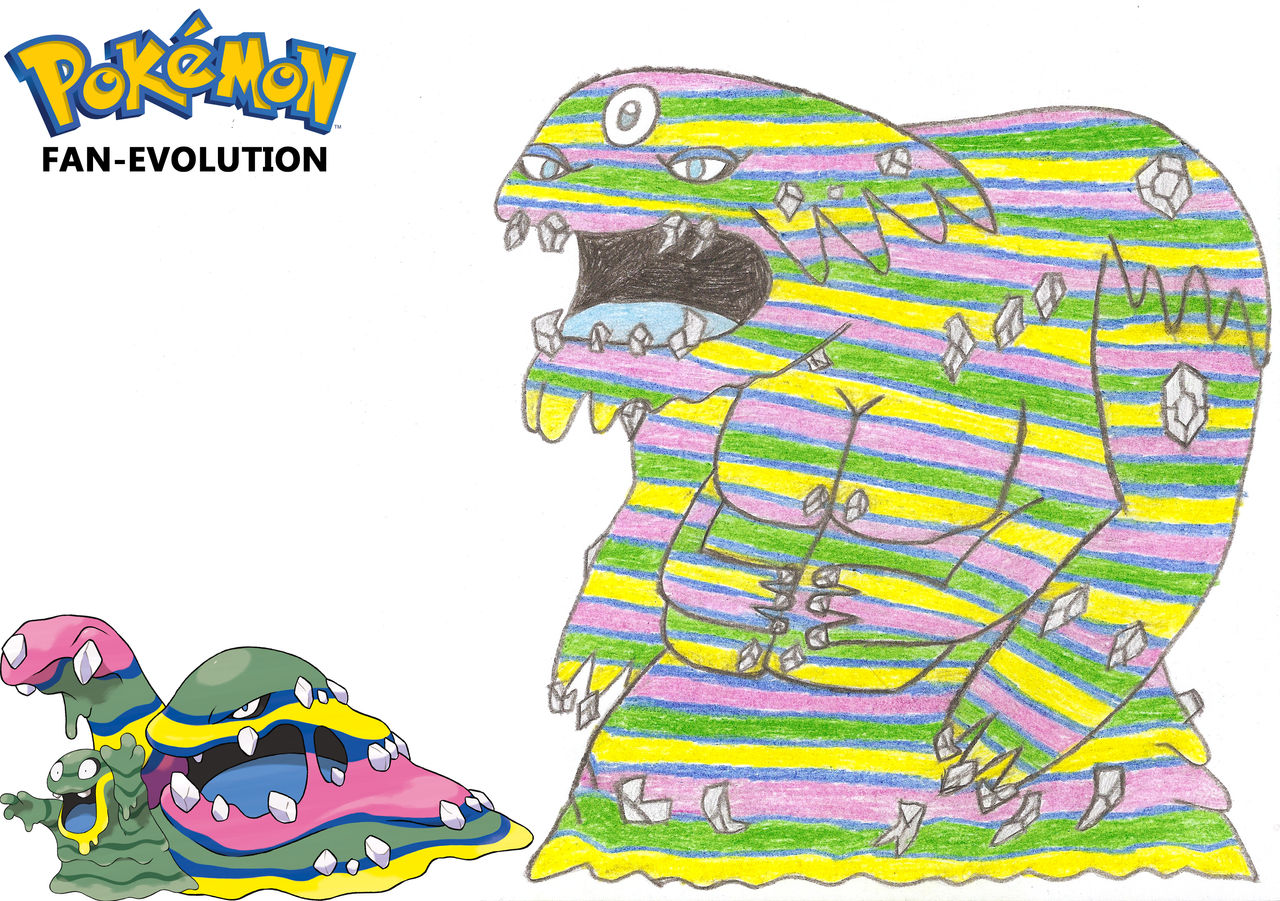 Muk Deviantart Pokemon Fan-Evolutions: Muk (Alolan) by ARCGaming91 on DeviantArt