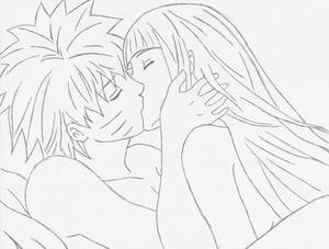 Naruto and Hinata {Kiss}