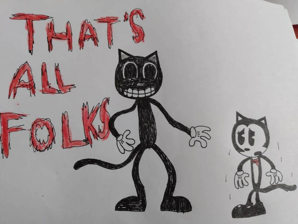 Charlie Meets Cartoon Cat By Kirbykid133 On Deviantart