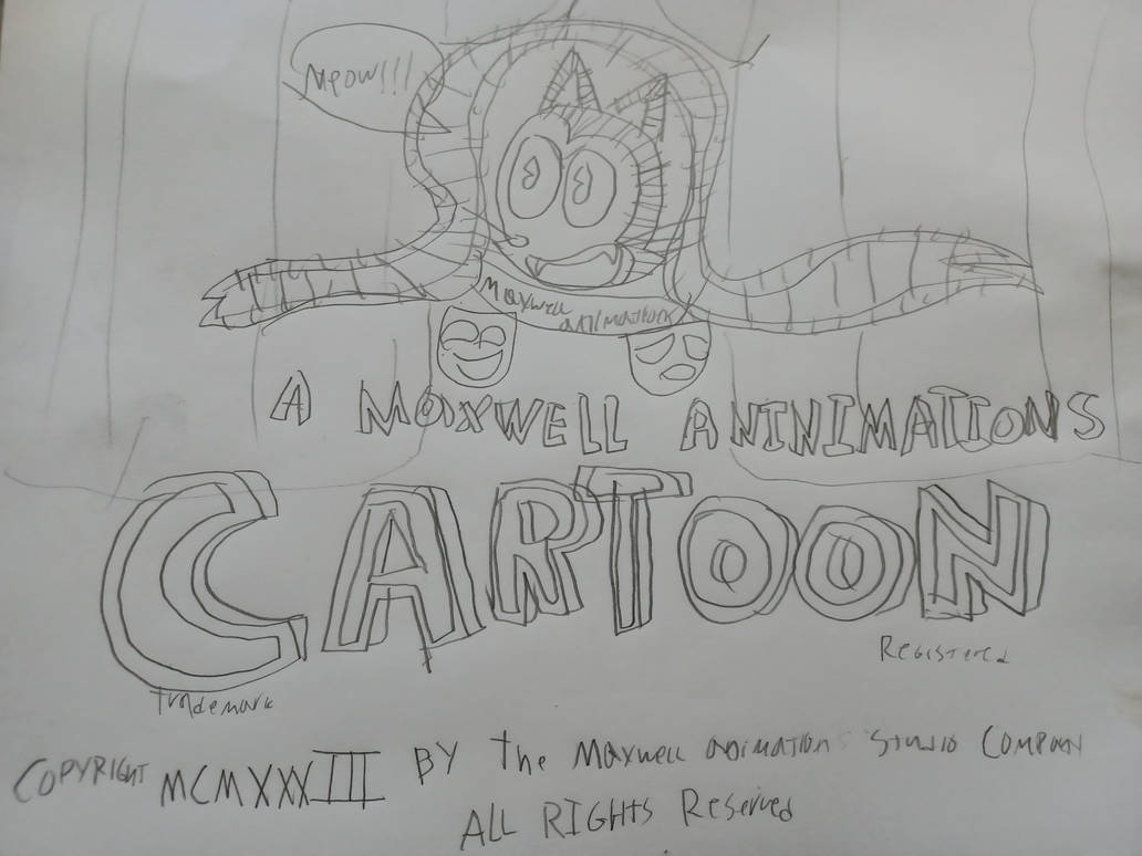 Maxwell Animations Cartoon Logo by JasperTheToonCat on DeviantArt