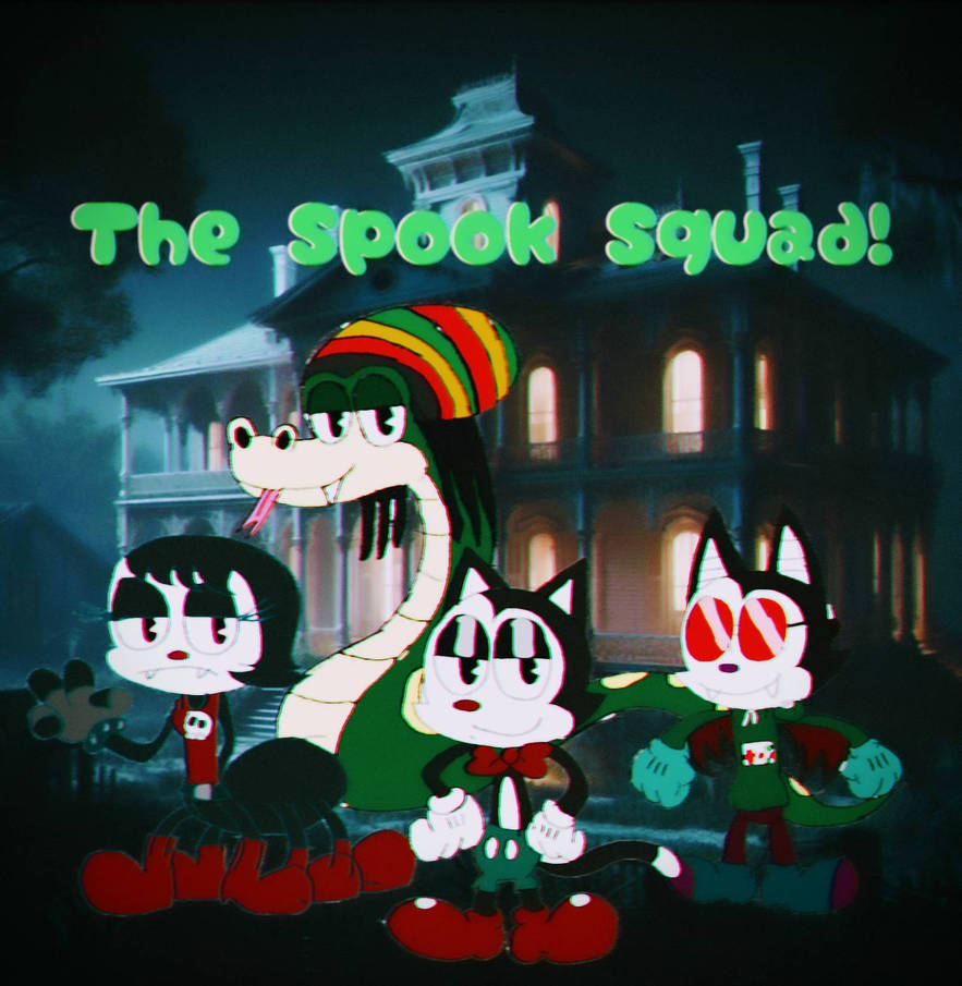 Spookzone Deviantart The Spook Squad by JasperTheToonCat on DeviantArt