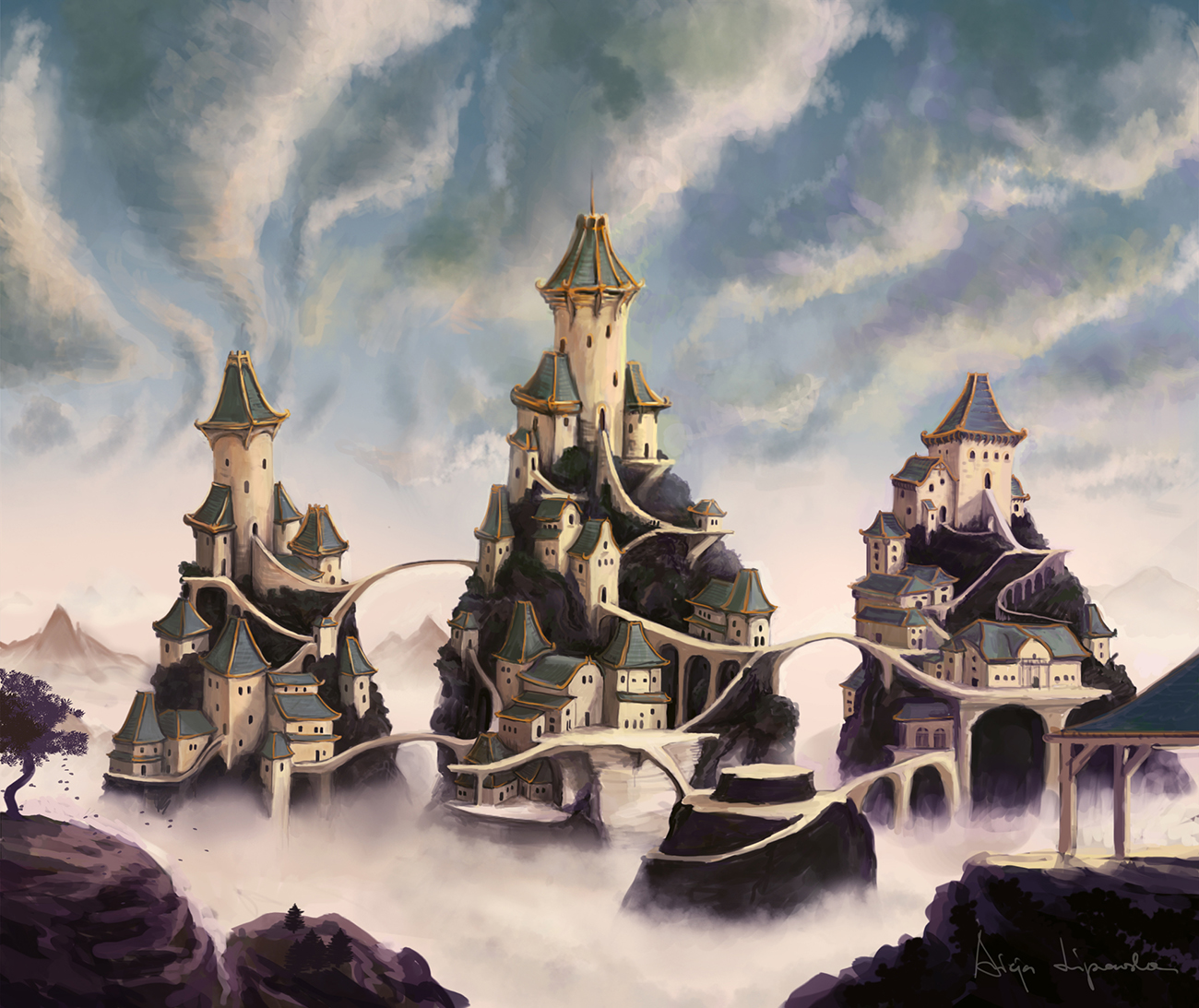 Eastern Air Temple by streamline69 on DeviantArt