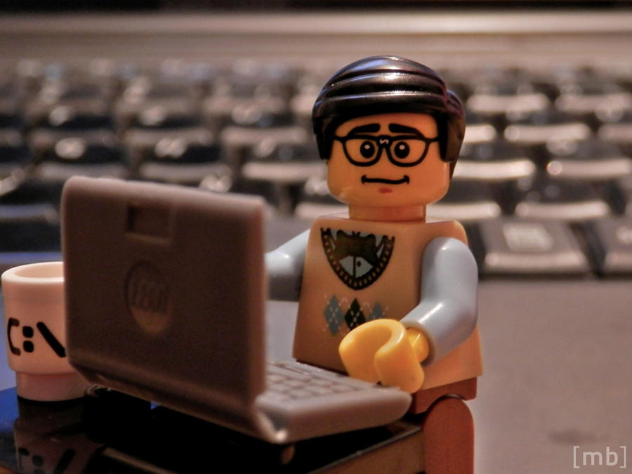 Nerd Lego Code Lego - The Nerd II ... by fotowerker on DeviantArt