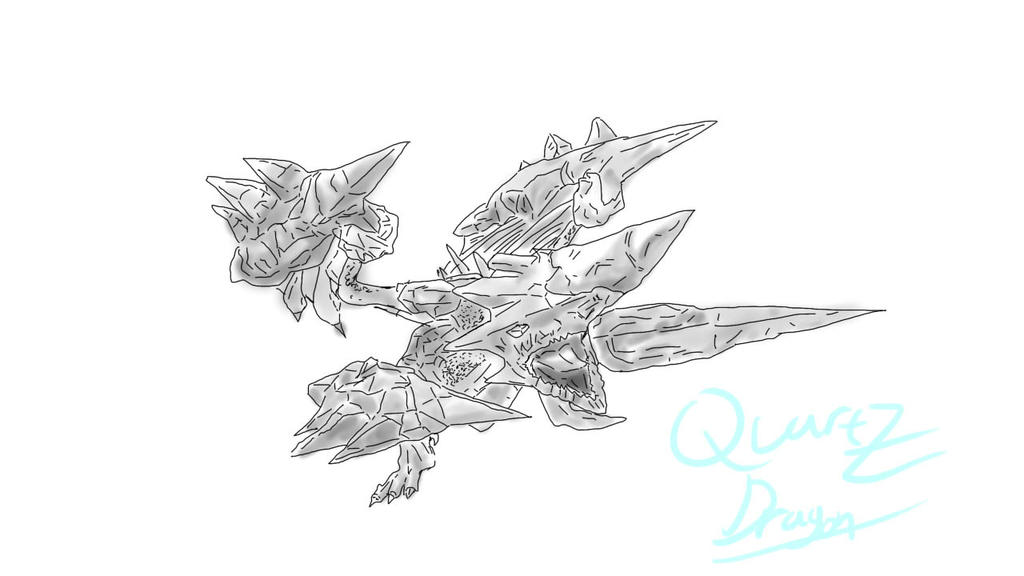 Quartz Dragon by MadaoAniki on DeviantArt