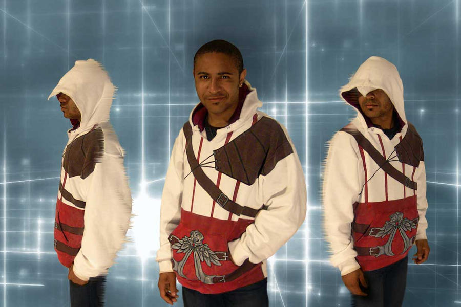 Ezio Men's Printed Hoodie