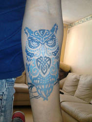 my owl tattoo