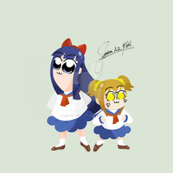 The Pop Team On Pop Team Epic Deviantart The Pop Team On Pop Team Epic Deviantart