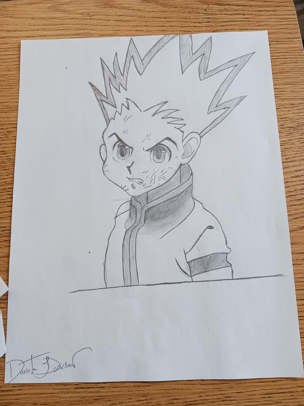 A HunterXHunter drawing by TheeTrashGremlin on DeviantArt