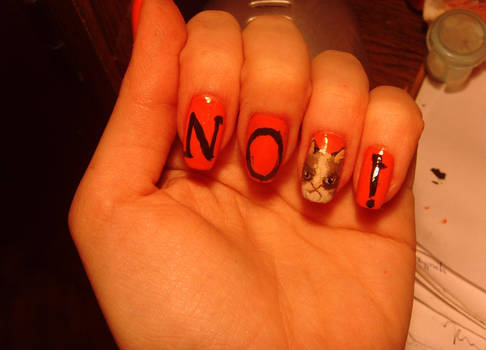 NO cat nails xD