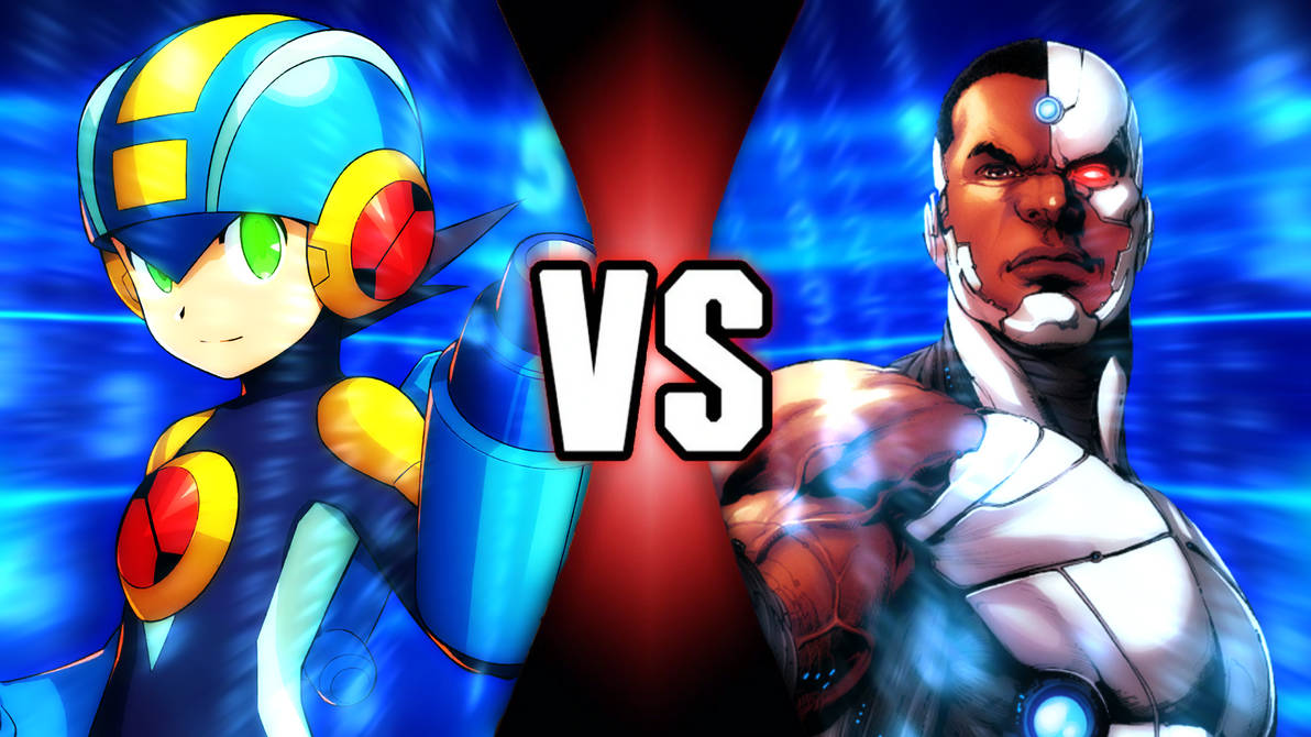 Megaman.EXE Vs Cyborg by cykerlol on DeviantArt