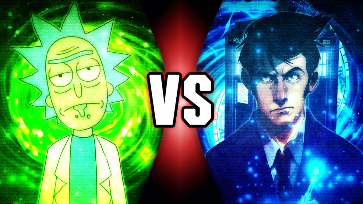 Rick Sanchez Vs The Doctor by cykerlol on DeviantArt